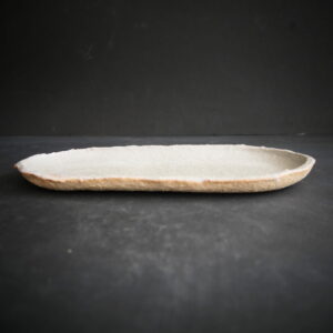 Petit plat à cake – grès gris