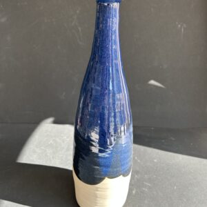 Grand vase « Iris » bleu