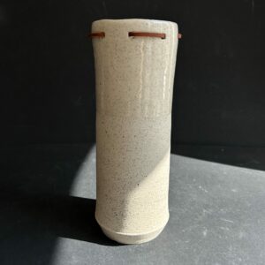 Vase pyrité « Cuir »